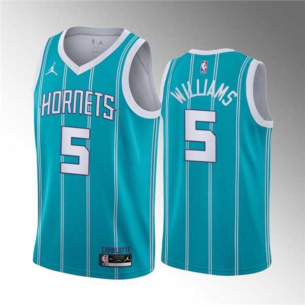 Charlotte Hornets #5 Mark Williams 2022 Draft Stitched Basketball Jersey Dzhi,We sell and wholesale Charlotte Hornets #5 Mark Williams 2022 Draft Stitched Basketball Jersey Dzhi on line form chian!